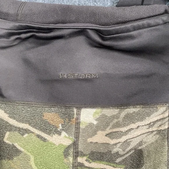 Under Armour Stealth Coldgear Storm Camo Hunting Bibs Womens XXL Fleece Lined - Picture 10 of 12